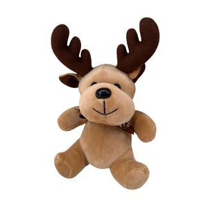 Hershey Reindeer Plush Galerie Stuffed Animal 8 Inch Brown Holiday Kids Toy